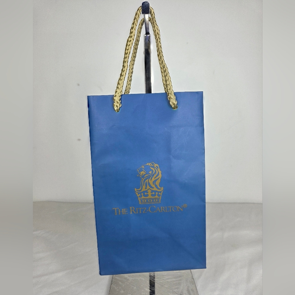 The Ritz-Carlton 8"x5" Blue Gift Bag